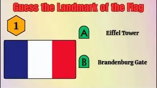 Guess the Landmark from the Flag! 🌍 | Fun World Quiz Game