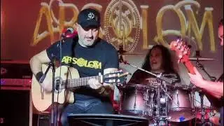 Absolom en directo, improvisaci&oacute;n en la &uacute;ltima parte del ac&uacute;stico de 