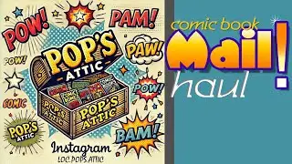 Unboxing a Comic Book Mystery Package from loc.pops.attic - Hidden Gems Inside!