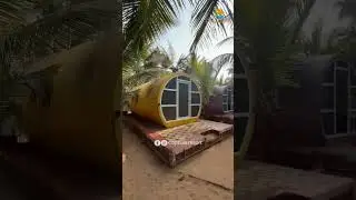 Capsule Resorts In Tondavli Talashil beach 🏖️⛱️ Bhadrakali Boating Safar 🌊🐬🐬
