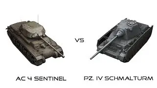Ac 4 Sentina VS Pz 4 S