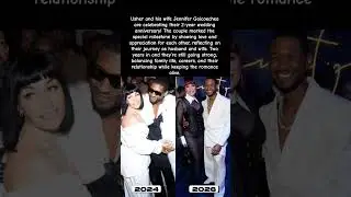 Usher & Jennifer Goicoechea Celebrate 2 Years &mdash; And It&rsquo;s PURE Couple Goals! #usher #wife #shorts