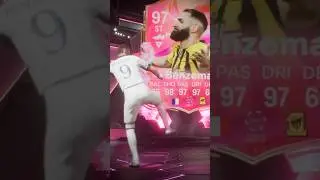 FUTTIES Benzema FC25 vs FC24 vs FIFA23 🥶 #eafc #eafc25 #fc25 #fut #football #shorts