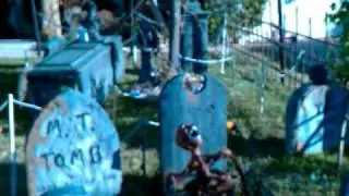 Forgotten Cemetery yard build 2010 day 14 Free stuff, Home Hauntby Steveshauntedyard.com