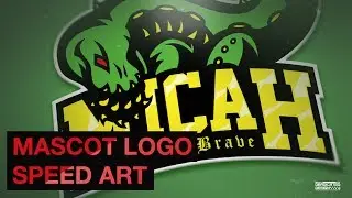 Lab 13 // Speed Art // Mascot Design // MicahTheBrave