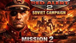 Command & Conquer Red Alert 2. Soviet Campaign mission 2.
