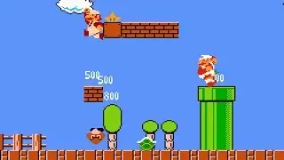 [TAS] NES Super Mario Bros. Two Players Hack 