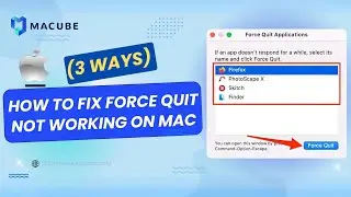 How to Fix Force Quit Not Working on Mac | Force Quit Mac | Force Quit on Terminal | Macube Cleaner