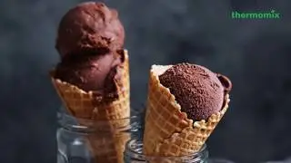 Thermomix&reg; Singapore Chocolate Ice-Cream Recipe