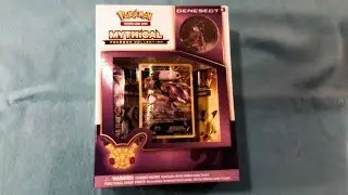 Genesect Mythical Pokemon Collection Box Opening