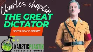 Charlie Chaplin &ldquo;The Great Dictator&rdquo;  1/6 FIGURE Kaustic Plastik(UNBOXING & ENGLISH REVIEW)