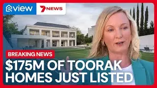 $175 MILLION worth of Melbourne mansions listed in 24 hours | view.com.au |7NEWS