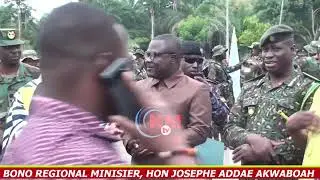 FULL SPEECH OF HON JOSEPHE ADDAE AT MILITARY MATCH & SHOOT COMPETITION IN SUNYANI