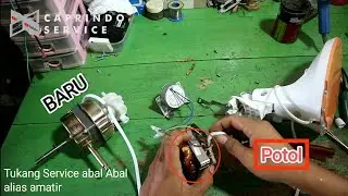 Bukan Service Kipas Angin || Ganti Dinamo Kipas China