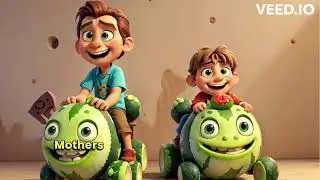 Watermelon Warriors: Leo and Tig's Summer Adventure,kids cartoon story
