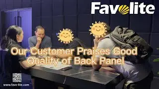 European customers are impressed by the design of our back panels