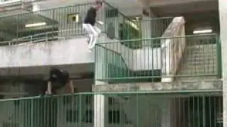Young freerunning
