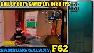 Samsung Galaxy F62 Call Of Duty Gameplay With Fps Meter & Heating Test