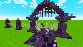 Minecraft 1.16 Blackstone Gate / building ideas