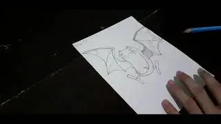 Drawing Golbat
