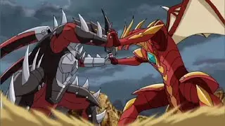 Pyrus Cyborg Helios MK2 | Evolution of Bakugan New Vestroia