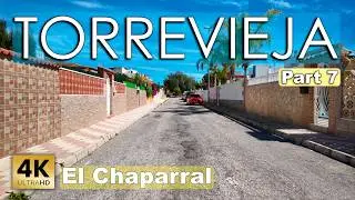 Torrevieja - El Chaparral 2025, Part 7 - Costa Blanca | Spain - Walking tour 2025 [4k 60fps]