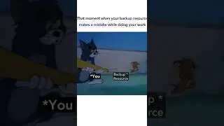 Backup Resource | #shorts #tomandjerry #office #funnyvideo