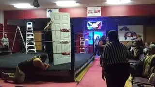 Fine Ass Guys vs The Den vs Cream Street Mafia - Doors Ladders Chairs: GLWA Tag Title