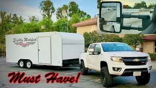 Duramax Chevy Colorado Tow Mirror Install and Review