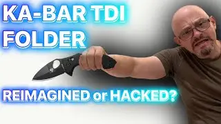 5 easy mods to KA-BAR TDI Flipper Folder! Review, assessment, disassembly and DIY performance mods