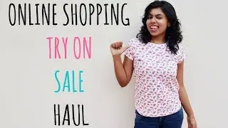 Haul | Myntra Online Shopping Try On Sale Haul - Jabong, Flipkart, Ajio