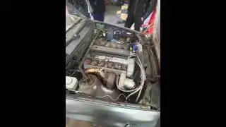 BMW E30 m50b25 turbo #bmw #bmwe30 #e30 #m50b25 #turbo #holset #hx40 #m50 #boost