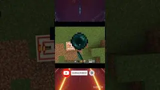 Automatic Instant Teleporter in Minecraft.  #viral #viral #minecraft #teleport