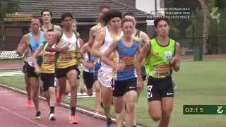 Men 1609 Metre D Race: 2020 Albie Thomas Mile