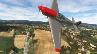 Low & FAST in the Yak-9 'Frank' | LJSE Sentvid pri Sticni, Slovenia | Microsoft Flight Simulator
