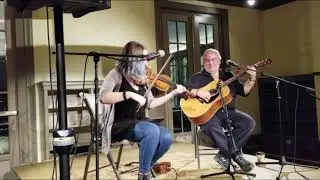 The Wise Maid - Rakish Paddy -- Anna Bosnick and David Sidman live at Crawford Mansion 10-26-2019