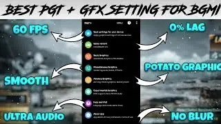 PGT Plus Best Settings for 2GB,3GB,4GB Ram Devices 😯 | PGT plus new Best Settings | MARVEL GAMING