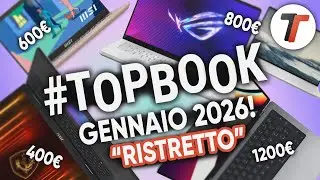 MIGLIORI NOTEBOOK di GENNAIO 2026 #TopBook 