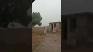 Bubak me teez barish howa hai.