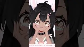 Cute Bunny Girl | VTuber Model for VTuber Studio (part 3)