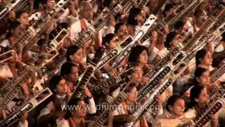 World record: mass Sitar recital in India