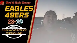 Red & Gold Recap: Jennings Threw a TD and the Niners Closed It Out vs Eagles