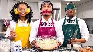 BLIND DEAF MUTE Challenge ft. Wardrobe & Skai Jackson!