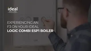 Logic Combi ESP1: Experiencing an F3 on your Ideal Logic Combi ESP1 boiler