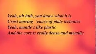 Layers of the Earth - Mr. Lee LYRIC VIDEO