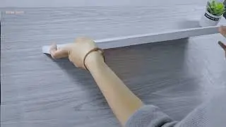 Easy DIY Create a Minimalist Wall Shelf from Used Cardboard_R