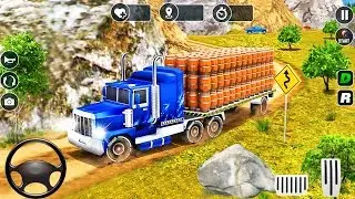 Real Truck Driver Cargo Offroad - Legends Wood Transporter - Android GamePlay #2