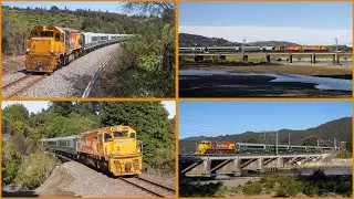 Kiwirail Metlink Loco hauled passenger services around Wellington october 2025!