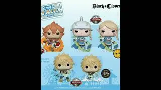 Black Clover Funko Pop - Funko Fair 2022