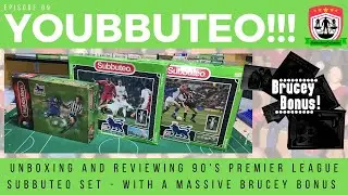 Premier League Subbuteo Boxset, Unboxing tearing down and reviewing and. a massive bonus find